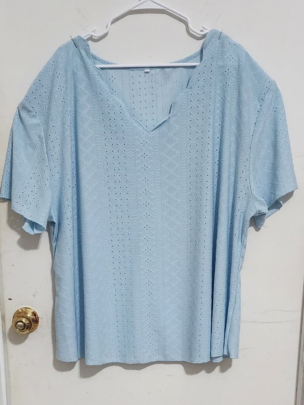 Brand Unknown, Ladies short sleeve top, Size 7XL